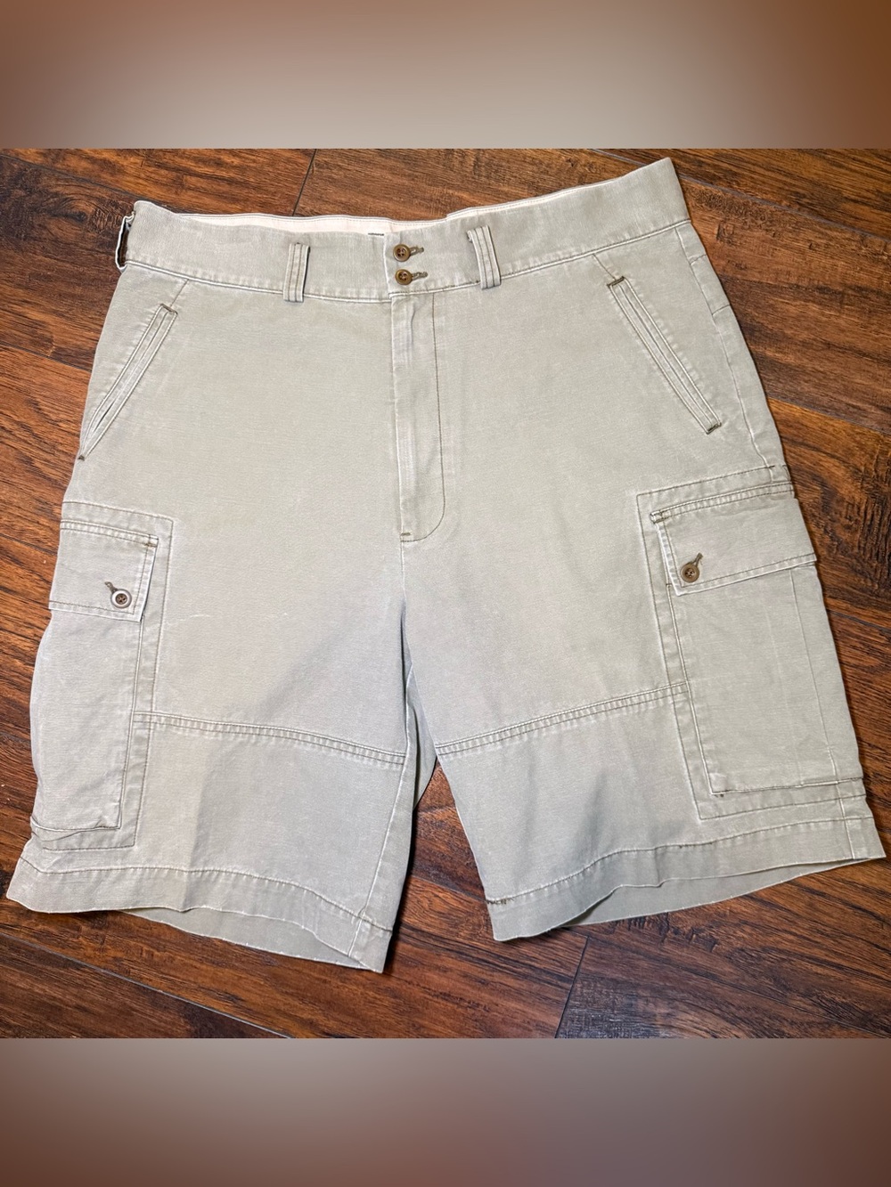 90s Polo by Ralph Lauren Men's Military Surplus Cargo Shorts Size 38 Utility VTG